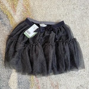 H&M Black and Gold Tutu NWT 110/116